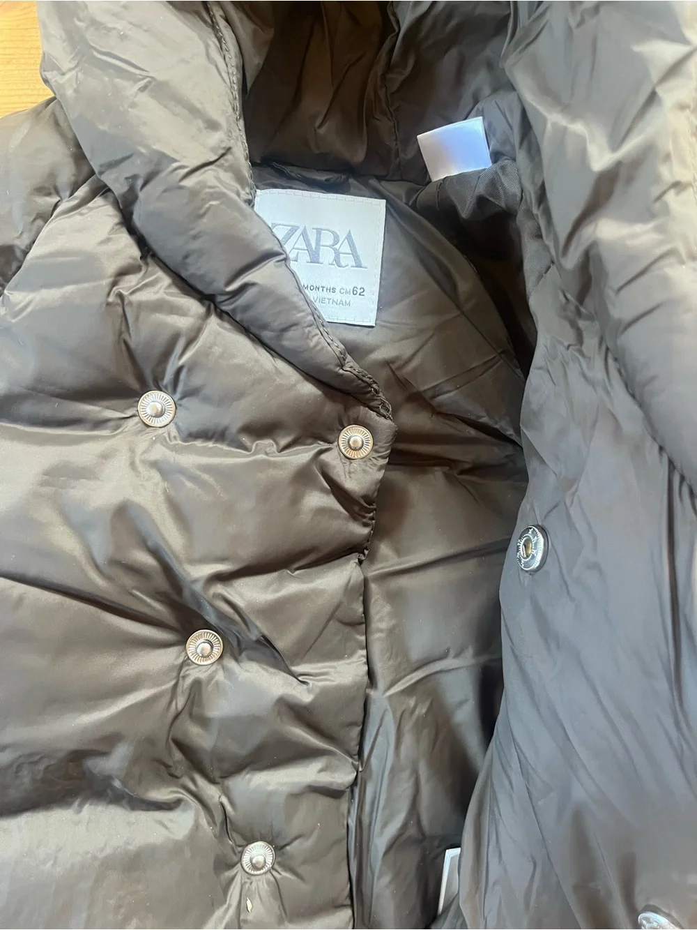 Zara infant snowsuit 1-3m (+ bonus hat!)